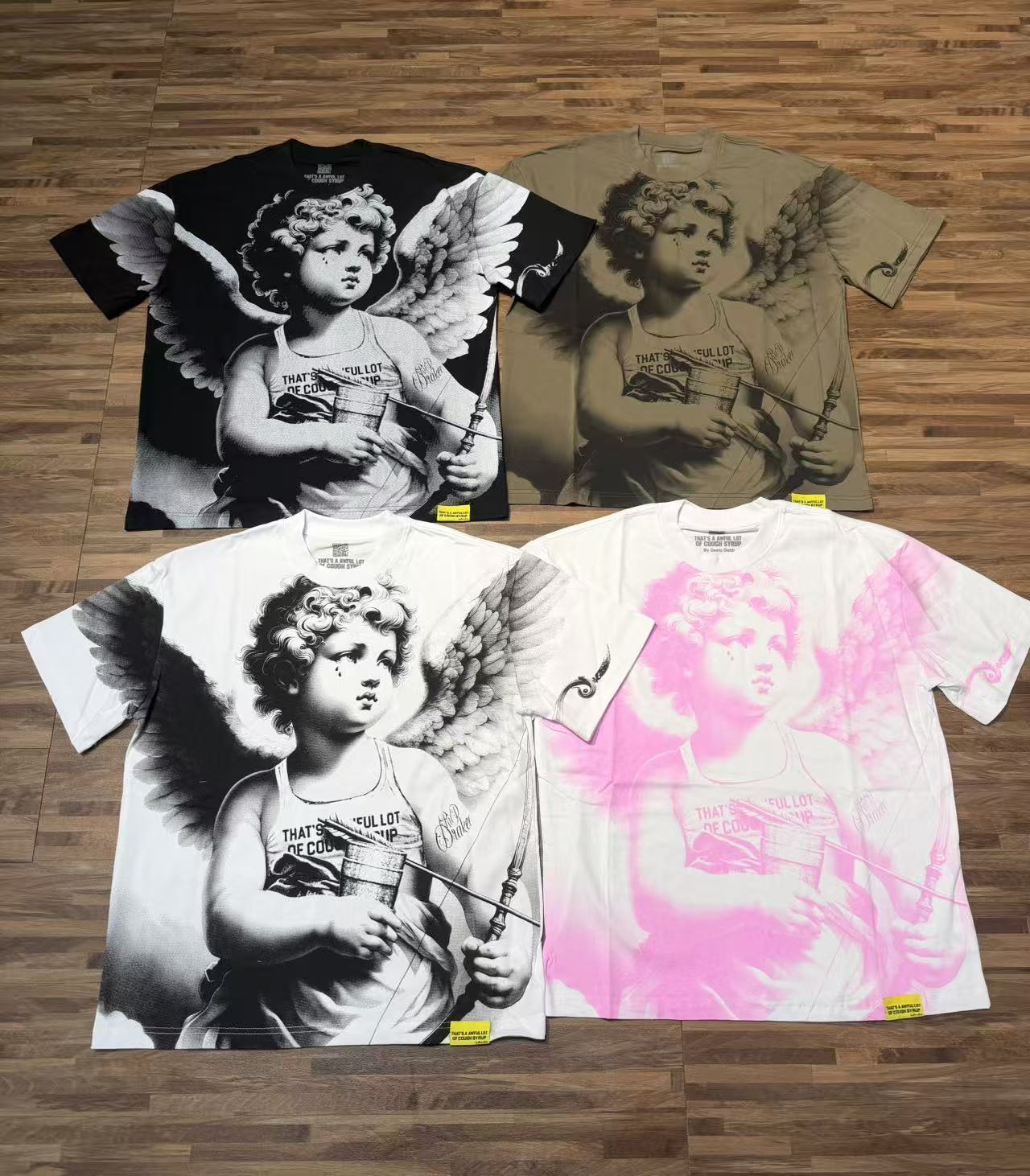 THAT’S A AWFUL LOT OF COUGH SYRUP  Cherub Graphic T-Shirt