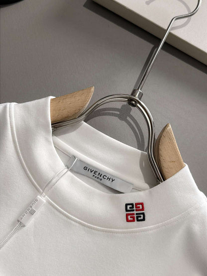 Givenchy Embroidered Logo Sweatshirt – Black & White