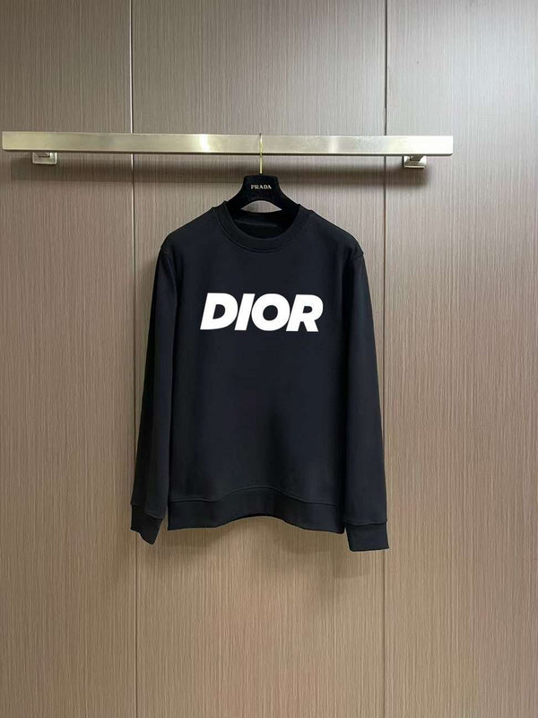 Dior Classic Logo Sweatshirt (Black & White)