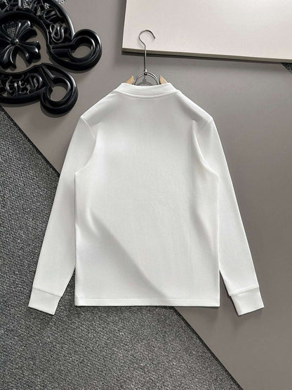 Givenchy Embroidered Logo Sweatshirt – Black & White
