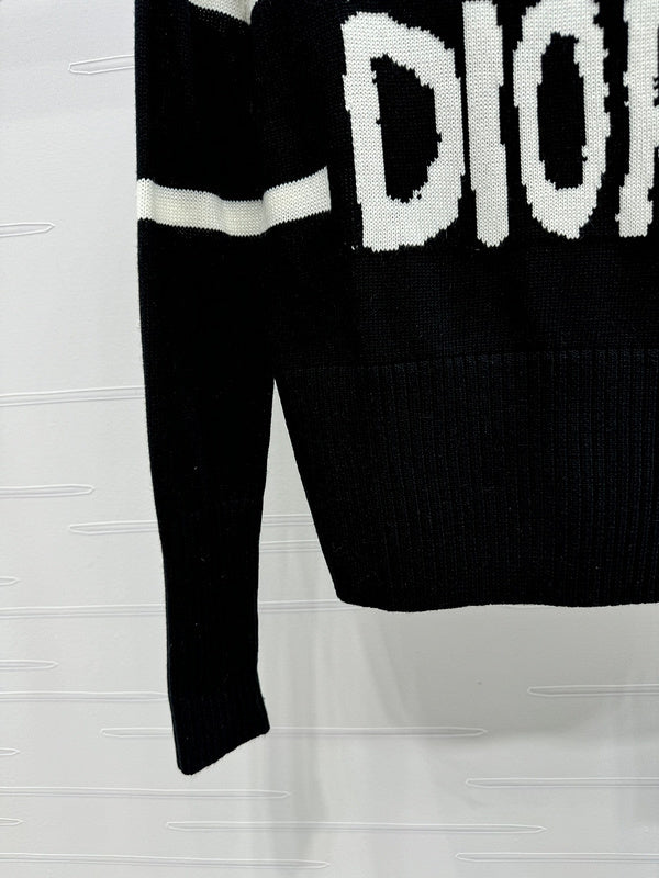Dior Miss Dior Black & White Sweater
