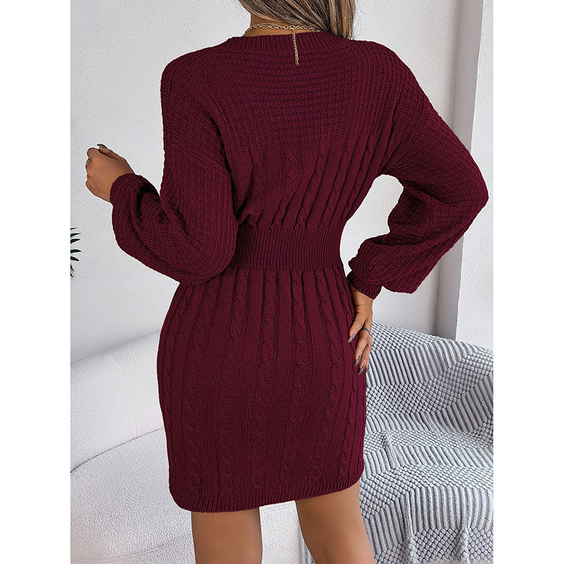 Ladies Bodycon Mini Fall Dress