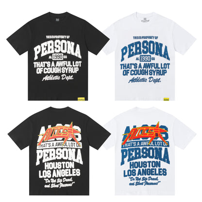 THAT’S A AWFUL LOT OF COUGH SYRUP  Persona Athletic Dept. Graphic T-Shirt