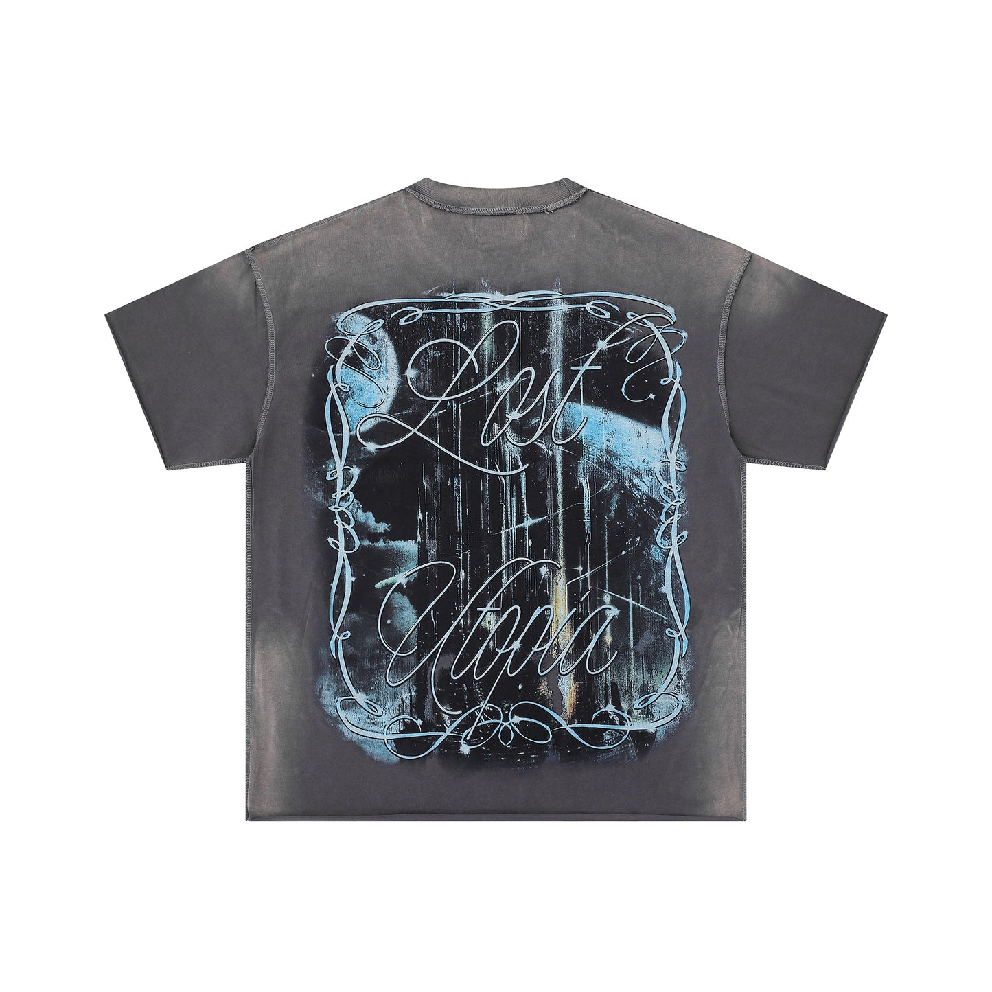 FIRST ROW Lost Utopia Unearth Cropped Tee