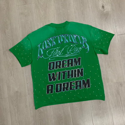 First row Utopia cropped tee