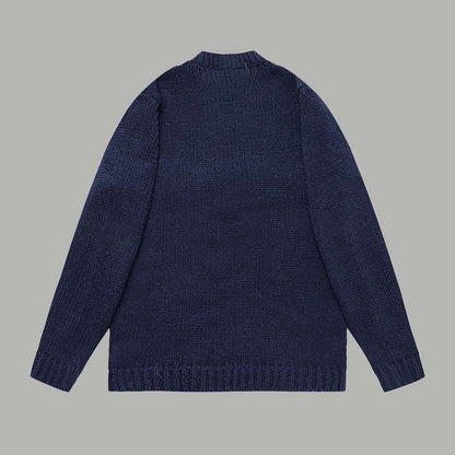 Gucci Navy Blue Knit Sweater