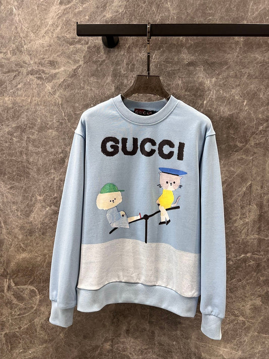 Gucci Seesaw Embroidered Sweatshirt