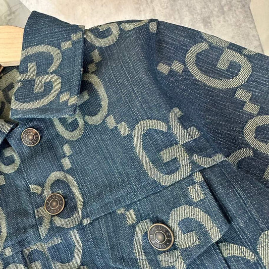 Gucci Kids Monogram Denim Set