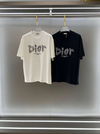 Dior Floral Monogram T-Shirt