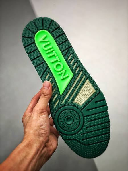 Louis Vuitton AW19 LV Trainer – Green
