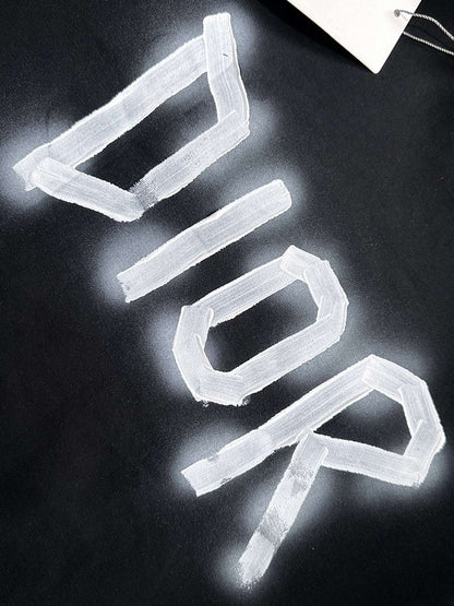 Dior Spray-Paint Logo Sweatshirt