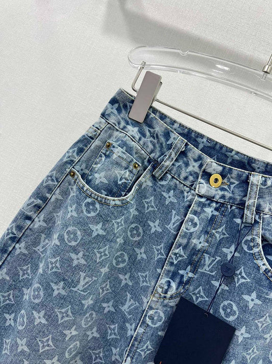 Louis Vuitton Monogram Denim Jeans