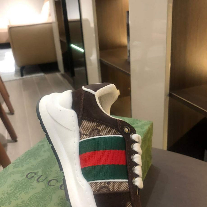 Gucci Children’s Ace Leather Sneaker