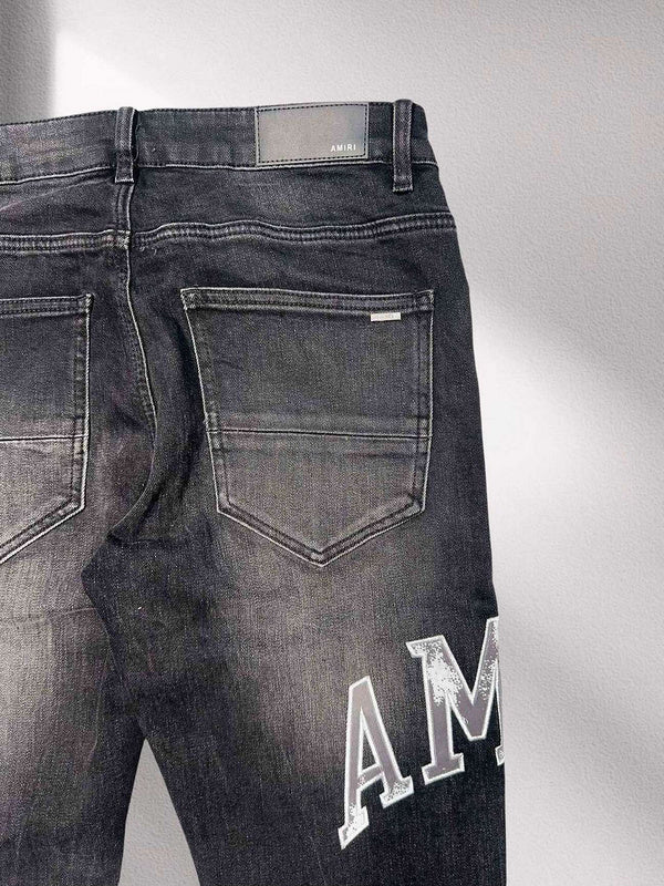 AMIRI “Battle-Tested Blackout” Jeans